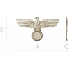 Heraldic Eagle with Laurel Wreath - STL 3D Model for CNC