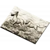 Панно "Погоня саванны" - 3D STL модель для ЧПУ