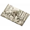 Панно "Охота на медведя" - 3D модель STL для ЧПУ