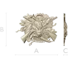 Охотничье панно с кабаном - STL 3D модель для ЧПУ