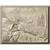 Hunter's Vigil - detailed bas-relief STL for CNC