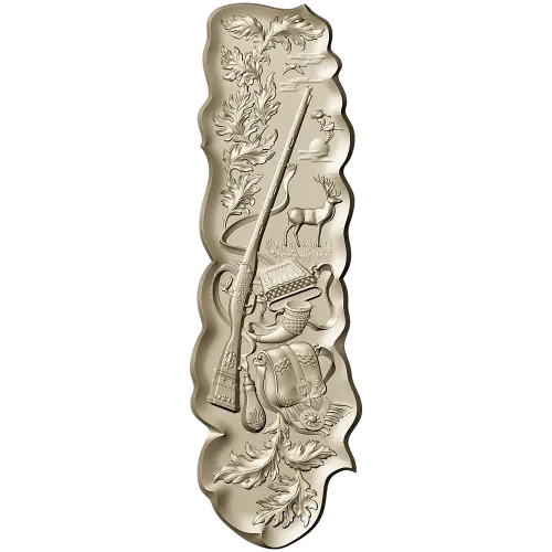 Hunting Trophy Panel - STL 3D model for CNC milling