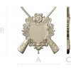Hunting Crest STL 3D Model for CNC