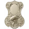 Trout Trophy Shield - STL 3D model for CNC milling