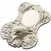 Trout Trophy Shield - STL 3D model for CNC milling