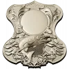 Trout Trophy Shield - STL 3D model for CNC milling
