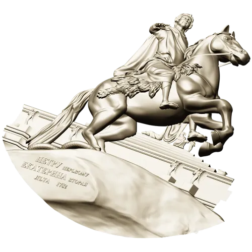 Всадник на скале - рельефная 3D модель STL для ЧПУ