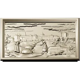Сбор урожая у крепости