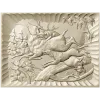 Панно "Лесная погоня" - 3D модель в формате STL для ЧПУ