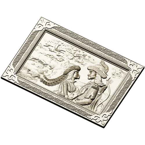 Romantic Bas-Relief Panel STL for CNC