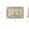 Romantic Bas-Relief Panel STL for CNC