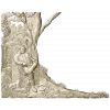Woodland Rest - corner relief STL for CNC