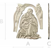 Панно для ЧПУ "Созерцатель" - 3D STL модель для резьбы по дереву