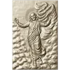 Ascending Christ bas-relief - STL 3D model for CNC milling