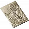 Ascending Christ bas-relief - STL 3D model for CNC milling