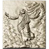 Ascending Christ bas-relief - STL 3D model for CNC milling
