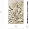 Ascending Christ bas-relief - STL 3D model for CNC milling