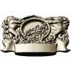 Heraldic Cornucopia Decorative Relief STL