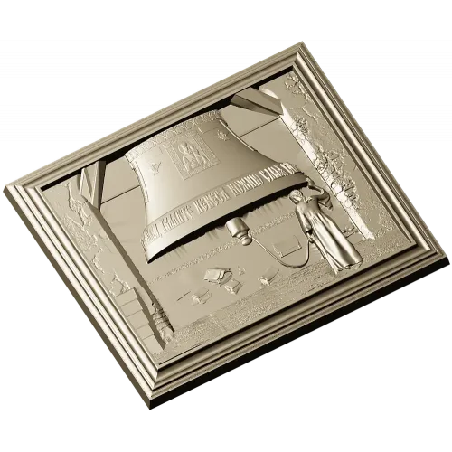 Панно "Колокольный зов" - 3D модель STL для ЧПУ