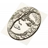 Sylvan Muse Medallion - STL 3D model for CNC router