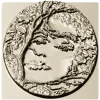 Sylvan Muse Medallion - STL 3D model for CNC router