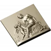 Classical Bas-Relief Panel with Putto - STL 3D Model for CNC