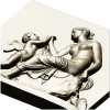 Classical Bas-Relief Panel with Putto - STL 3D Model for CNC