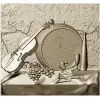 STL модель панно "Винная серенада" - 3D модель для ЧПУ