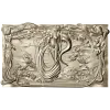 Art Nouveau Nymph Decorative Panel 3D STL for CNC