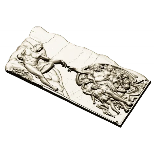 Classical Creation bas-relief - 3D STL model for CNC carving