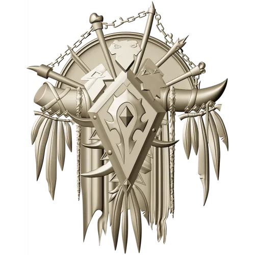 War-Totem Crest - STL 3D Model for CNC