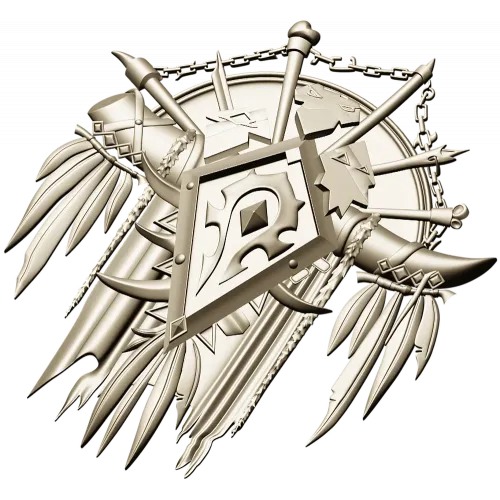 War-Totem Crest - STL 3D Model for CNC