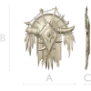 War-Totem Crest - STL 3D Model for CNC