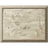 Панно в рамке "Средиземноморский причал" - 3D модель STL для ЧПУ