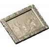 Рельефное панно в багетной рамке - stl модель для ЧПУ