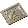 Capercaillie Song relief panel - STL 3D model for CNC