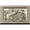 Capercaillie Song relief panel - STL 3D model for CNC
