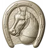 Horseshoe Horse Head STL 3D Model for CNC
