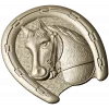 Horseshoe Horse Head STL 3D Model for CNC