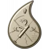 Final Drop teardrop medallion - STL 3D model for CNC