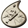 Final Drop teardrop medallion - STL 3D model for CNC