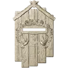 Dove Mail Plaque - detailed STL 3D model for CNC