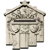 Dove Mail Plaque - detailed STL 3D model for CNC