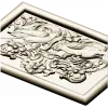 Songbird Arabesque Relief - STL model for CNC milling