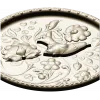Songbird Floral Medallion - STL 3D model for CNC