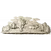 Пума в лесу - рельефная 3D модель STL для ЧПУ