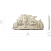 Пума в лесу - рельефная 3D модель STL для ЧПУ