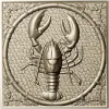 Панно "Рак в рамке" - 3D модель STL для ЧПУ
