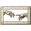 3D панно "Прикосновение" - STL для ЧПУ