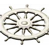 Ship's Wheel Helm - STL 3D Model for CNC Router